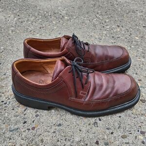Ecco City Men's Brown Leather Dress Shoes
